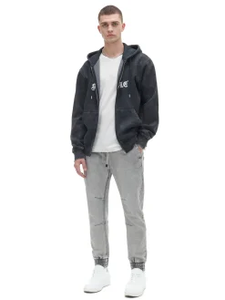 Cropp Jeansy*Jasnoszare jeansowe joggery chino jasnyszary