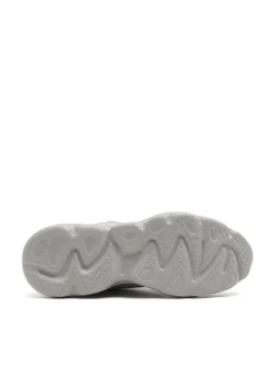 Cropp Sneakersy*Jasnoszare sneakersy z odblaskowymi elementami jasnyszary