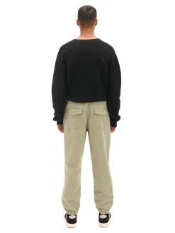 Cropp Spodnie*Jasnozielone dresowe joggery loose zielony