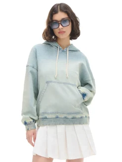 Cropp Bluzy|Sety*Jeansowa bluza błękitny