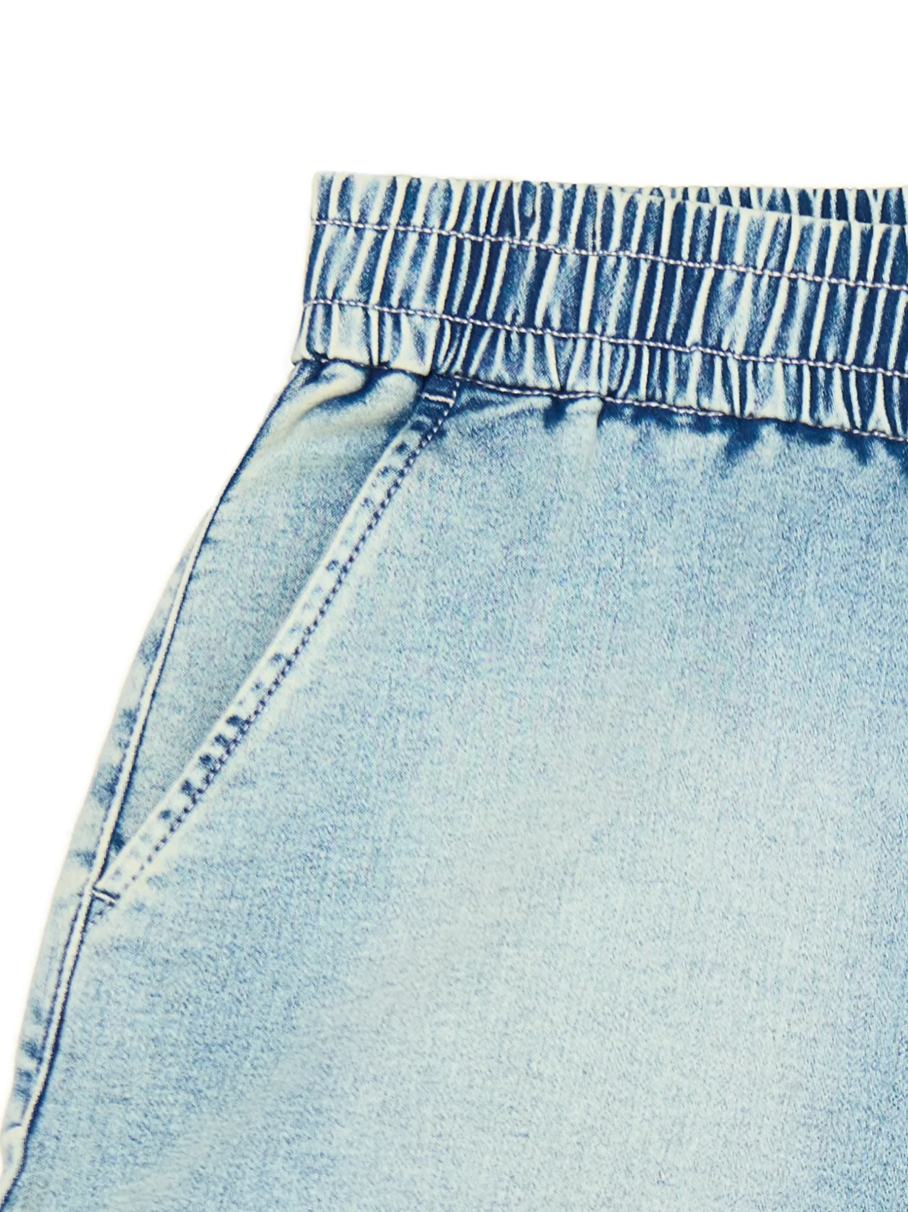 Cropp Sety*Jeansowe krótkie bermudy błękitny