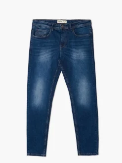 Cropp Jeansy*Jeansy męskie slim fit granatowy