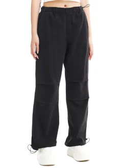 Cropp Jeansy*Jeansy parachute czarny