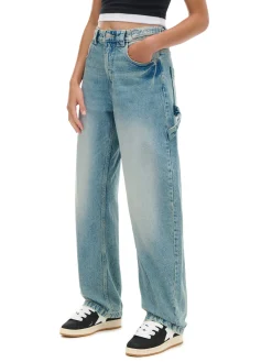 Cropp Jeansy*Jeansy skater niebieski