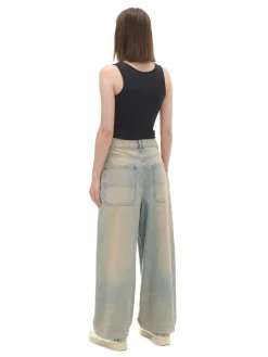 Cropp Jeansy*Jeansy skater w stylu vintage niebieski