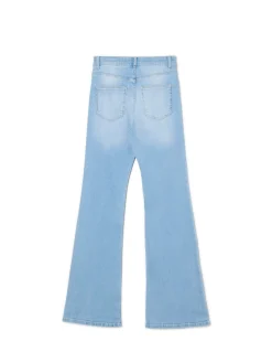 Cropp Jeansy*Jeansy slim flare niebieski