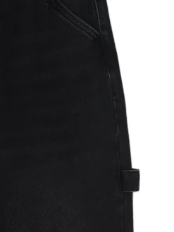 Cropp Jeansy*Jeansy straight w stylu retro czarny