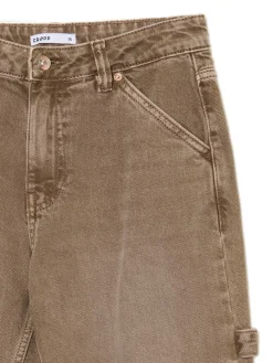 Cropp Jeansy*Jeansy straight w stylu retro wielobarwny