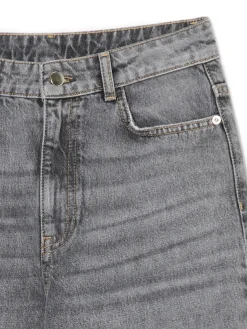 Cropp Jeansy*Jeansy straight z wysokim stanem jasnyszary