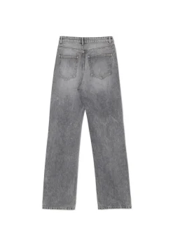 Cropp Jeansy*Jeansy straight z wysokim stanem jasnyszary