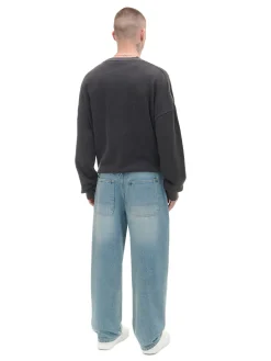 Cropp Jeansy|Baggy*Jeansy super baggy niebieski