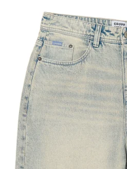 Cropp Jeansy|Baggy*Jeansy super baggy retro niebieski
