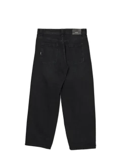 Cropp Jeansy|Baggy*Jeansy super baggy z przetarciami czarny