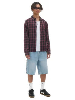 Cropp Koszule*Koszula oversize w kratę czarny