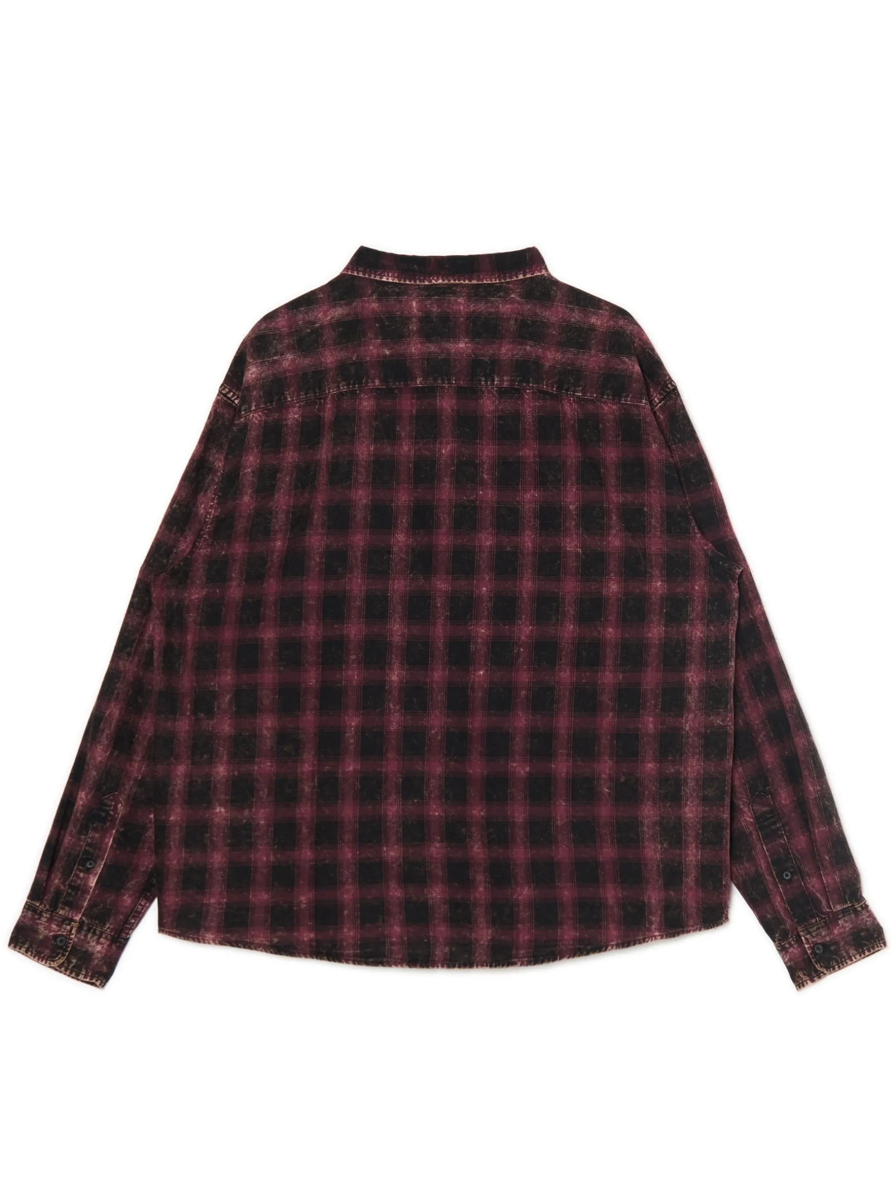 Cropp Koszule*Koszula oversize w kratę czarny