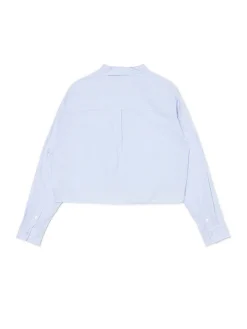 Cropp Koszule, Bluzki*Koszula w niebieskie paski błękitny