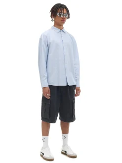 Cropp Koszule*Koszula w e paski niebieski