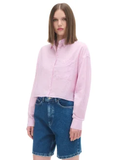 Cropp Koszule, Bluzki*Koszula w różowe paski różowy