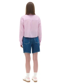 Cropp Koszule, Bluzki*Koszula w różowe paski różowy