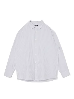 Cropp Koszule*Koszula z długim rękawem w pionowe paski jasnyszary