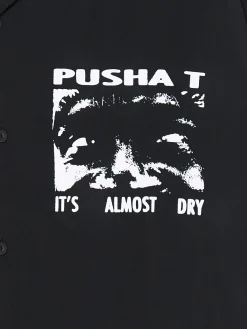 Cropp Koszule*Koszula z nadrukiem Pusha T. czarny