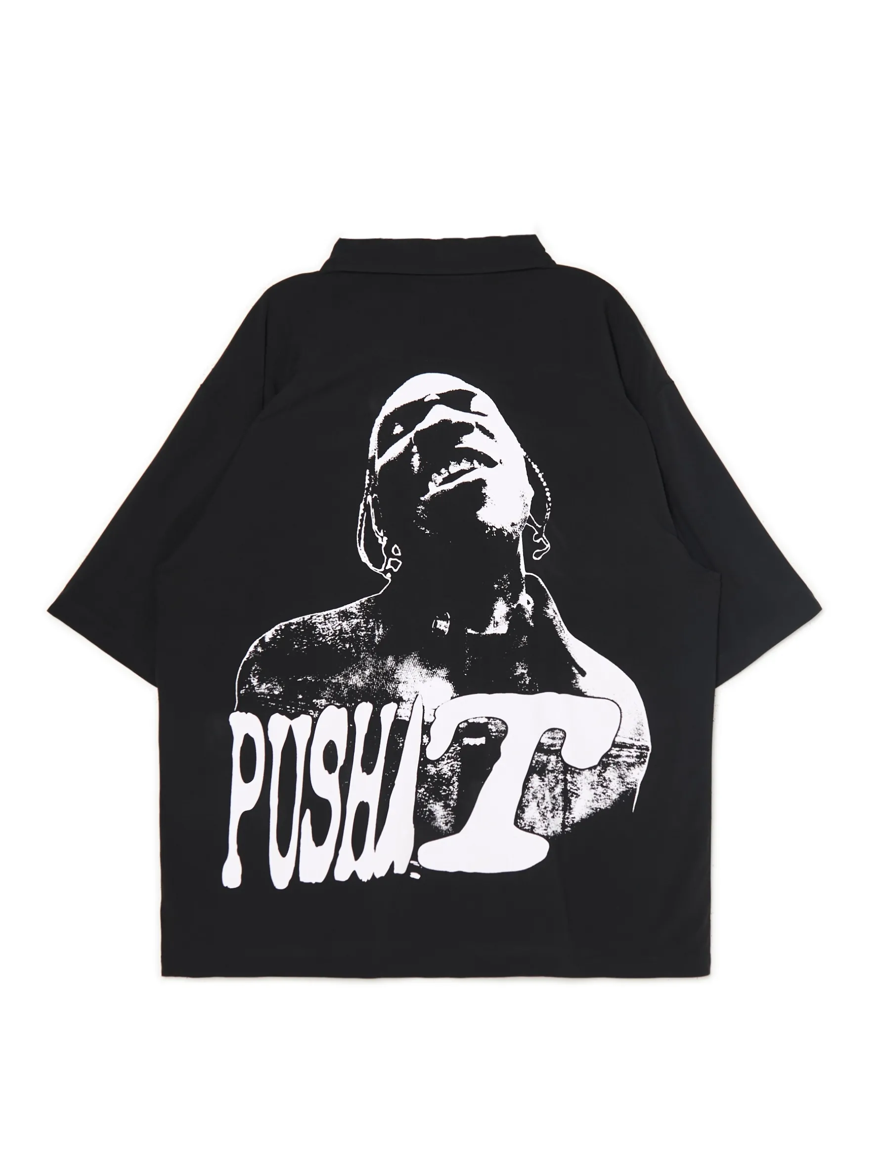 Cropp Koszule*Koszula z nadrukiem Pusha T. czarny