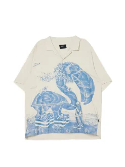 Cropp Koszule*Koszula z wiskozy ze zwierzęcym motywem kremowy