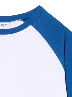 Cropp Koszulki, Topy*Koszulka longsleeve z mi rękawami niebieski