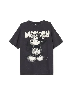 Cropp Koszulki, Topy|Unisex*Koszulka Mickey Mouse UNISEX szary