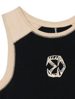 Cropp Koszulki, Topy*Koszulka na szerokich ramiączkach czarny