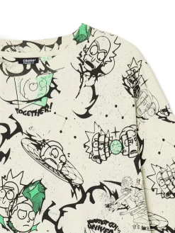 Cropp Koszulki*Koszulka Rick i Morty niebieski