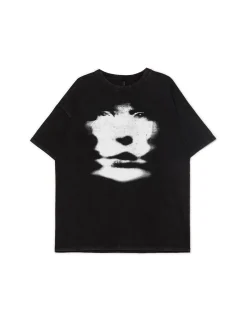 Cropp Unisex|Unisex*Koszulka z motywem twarzy UNISEX czarny