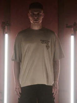 Cropp Koszulki*Koszulka z nadrukiem Arcane beżowy