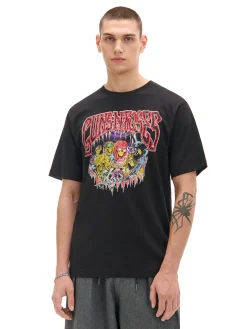 Cropp Koszulki*Koszulka z nadrukiem Guns N' Roses czarny