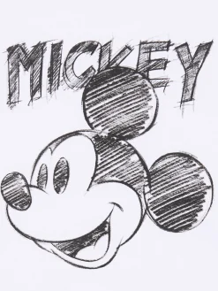 Cropp Koszulki, Topy*Koszulka z nadrukiem Myszki Miki biały