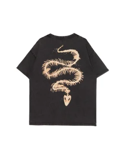 Cropp Unisex|Unisex*Koszulka z nadrukiem po obu stronach UNISEX brązowy