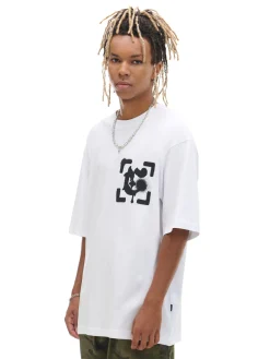 Cropp Koszulki*Koszulka z nadrukiem po obu stronach biały