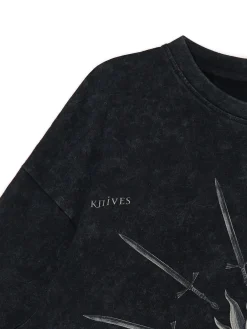 Cropp Unisex|Unisex*Koszulka z nadrukiem Ród Smoka UNISEX czarny