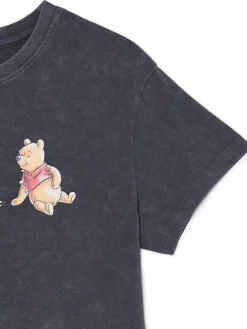 Cropp Koszulki, Topy*Koszulka z nadrukiem Winnie The Pooh szary