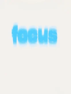 Cropp Koszulki*Koszulka z ozdobnym napisem kremowy