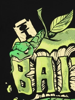 Cropp Koszulki*Koszulka z wyrazistym nadrukiem czarny