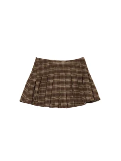 Cropp Spódnice*Kraciasta spódnica mini w stylu retro beżowy