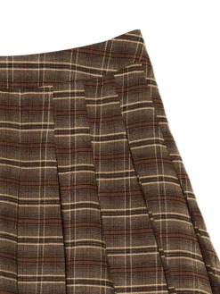 Cropp Spódnice*Kraciasta spódnica mini w stylu retro beżowy