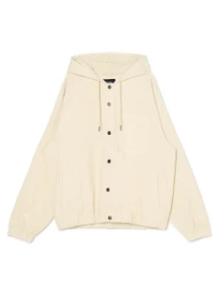 Cropp Kurtki, Płaszcze|Denim*Kremowa bawełniana katanka beżowy