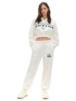 Cropp Bluzy|Sety*Kremowa bluza crop kremowy