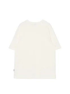 Cropp Koszulki*Kremowa gładka koszulka kremowy