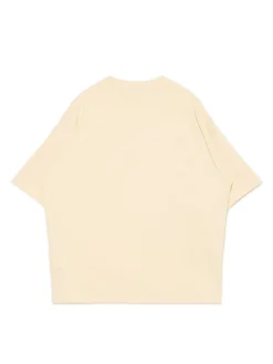 Cropp Koszulki*Kremowa koszulka basic kremowy