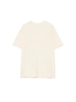 Cropp Unisex|Unisex*Kremowa koszulka z kolorowym nadrukiem UNISEX kremowy