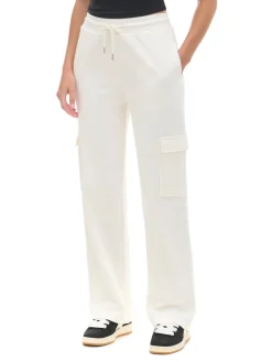 Cropp Spodnie*Kremowe spodnie dresowe kremowy