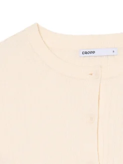 Cropp Swetry*kardigan z guzikami kremowy